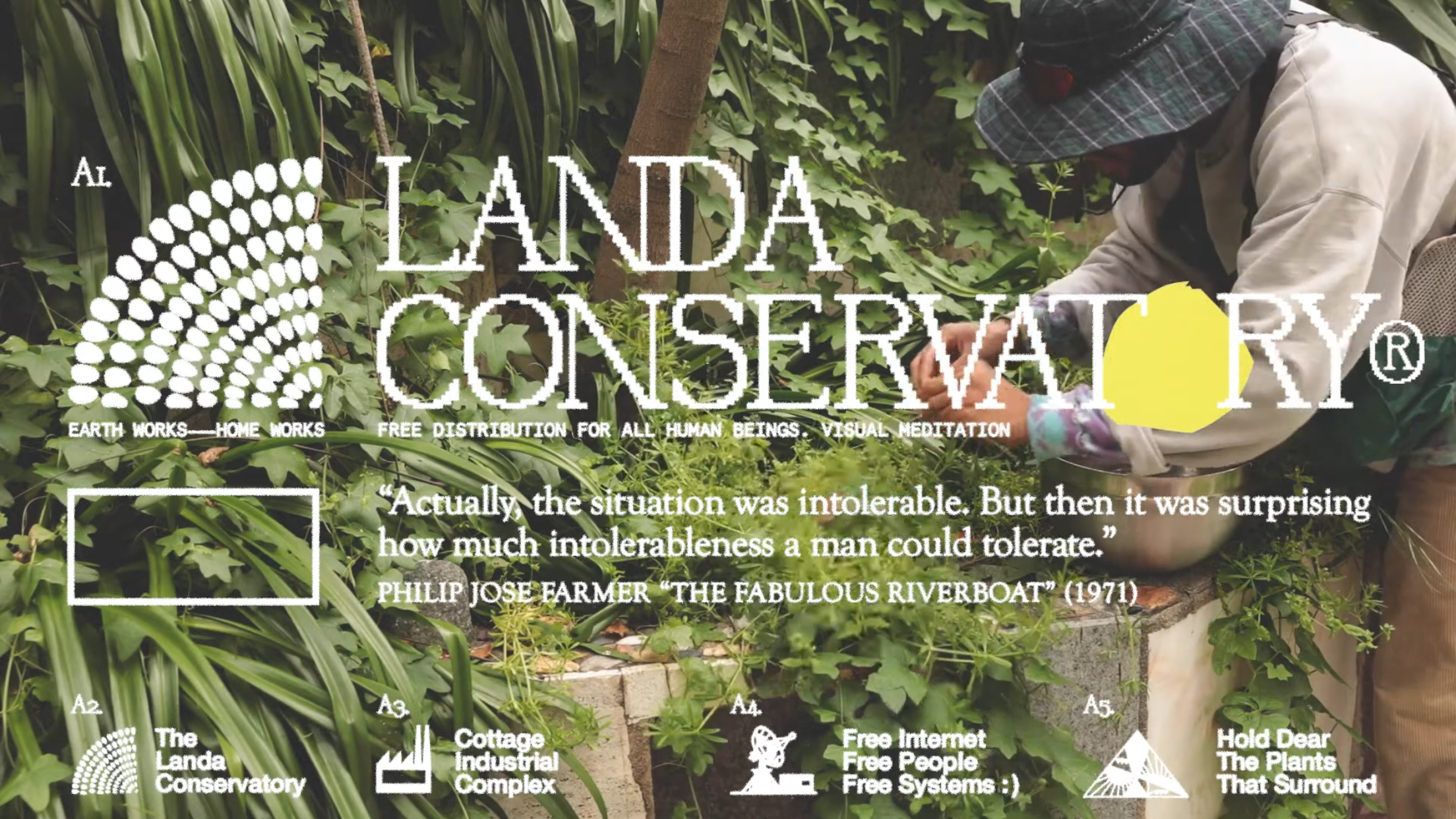 [US🇺🇸]Landa Conservatory – ”Tranquil Forage Wild Chickweed (Visual Meditation)”[ja]