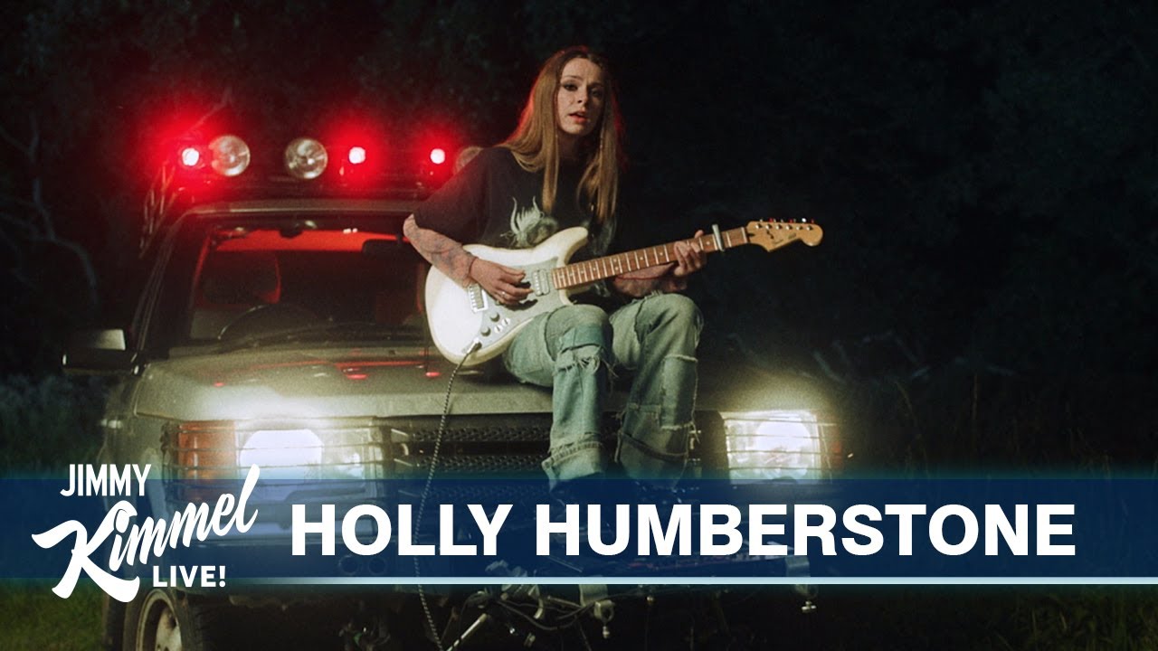 [UK🇬🇧]Holly Humberstone – ‘Overkill’ + ‘Falling Asleep at the Wheel'(Live at Jimmy Kimmel Live)